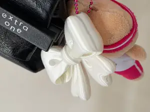 超亮丝绸蝴蝶结挂件