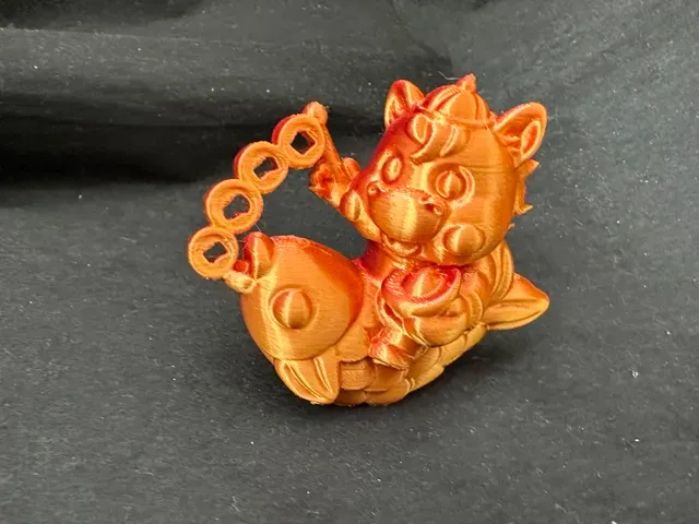 小马驮福钱币来，萌趣满心怀！这只3D打印的小福马，把好运和可爱一起送到你身边～ — Фото 8 из 11