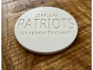 Patriots coaster