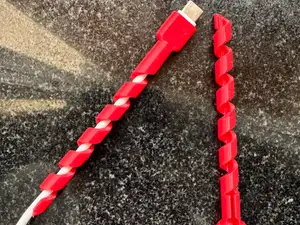 iphone15 16 17 typec苹果C口充电线护线套螺纹防折断防断裂防污染保护套TPU95