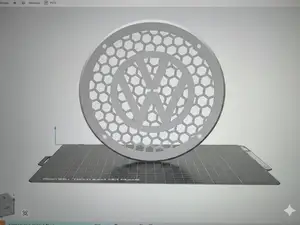 VW Logo Speaker Grill / Custom Mesh