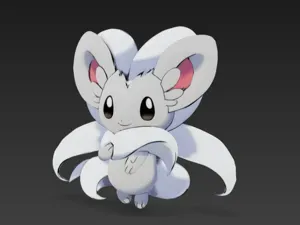 Cinccino – Pokémon 3D Model Fan Art