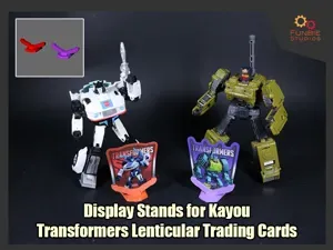 Display Stand for Kayou Transformers Trading Cards