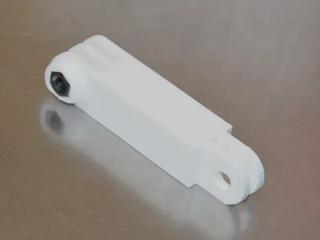 GoPro 2-Prong to 3-Prong Straight Extension Bar
