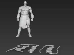 Kratos – Armi Intercambiabili | God of War Fan Art