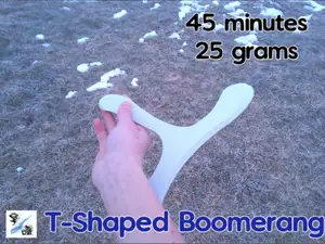 T-Shaped Returning Boomerang