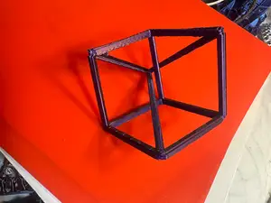 Impossible Cube — Anamorphic paradox, Illusion