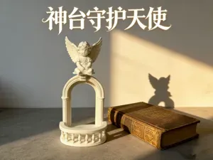 神台守护天使 手办展示台
