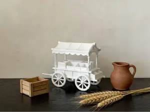中世纪马车小卖部 马车