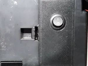 Flashforge AD5M AD5X LED Switch Plate filter door