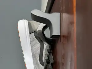 Wall-Mounted Shoe Holder with Removable Rail