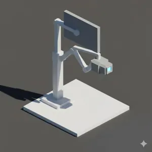 Low Poly X-Ray Machine
