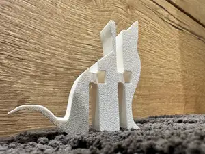 Flex \ Flexi \ Flexy cat statue