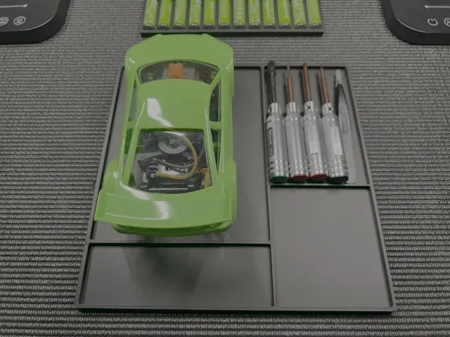 Kyosho Mini-Z 1:28 RC Pit Tray with Stand — Image 3 of 4