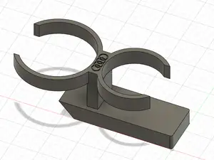 Audi A4 B7 Dual Cup Holder Rings