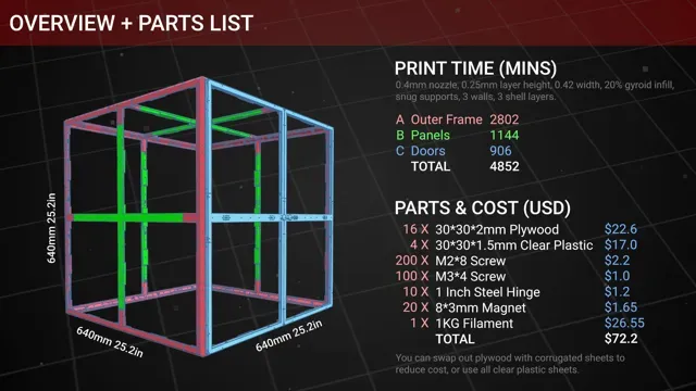 Square Stacks 3D Printer Enclosure (Also Lightbox) — Фото 2 из 5