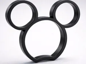 Mickey head for headband