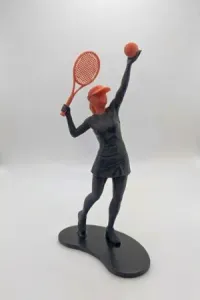Tennis Athlete Minimalist Square
