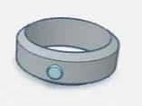 JUJUTSU KAISEN Yuta Okkotsu and Rika Orimoto Ring
