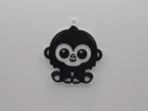Cute Monkey Keychain