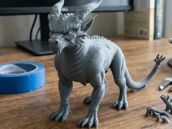 running dragon