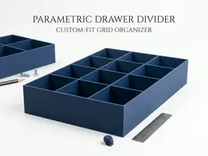 Fully Parametric Drawer Divider Grid | Custom Fit