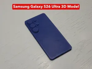 Samsung Galaxy S26 Ultra 3D Model