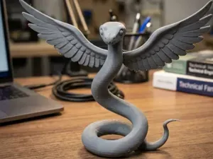 winged snake