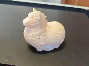 胖马 摆件 鱼缸造景