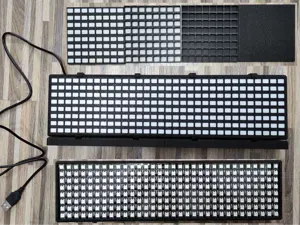 Case with Diffuser 8x32 LED WS2812 and Arduino