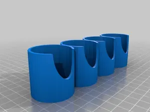 Skadis Acrylic Paint Bottle Holder