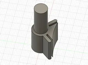 Drawer Rear Socket for Round Rail