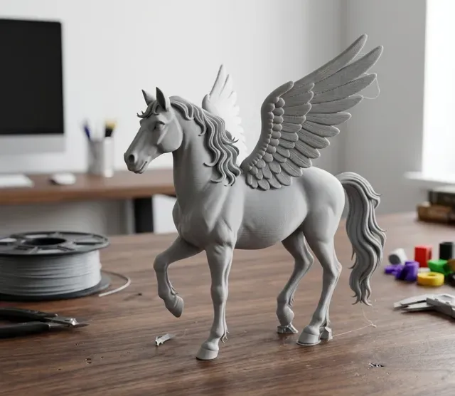 winged horse — Фото 2 из 4