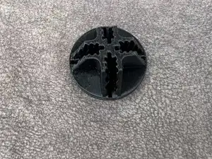 十字卡扣带外圈卡扣，适用于鞋柜衣柜等用金属铁丝组装的物品链接。