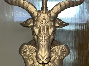 Baphomet bust