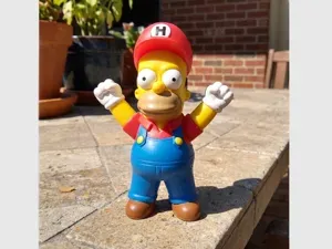 Homer Mario / No Supports