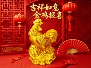 十二生肖之如意招财鸡