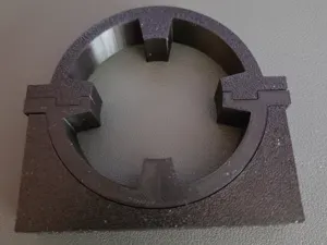 Cable organizer for monitor bracket 40 mm