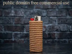 Rope Texture Bic Lighter Case Braided Grip Sleeve