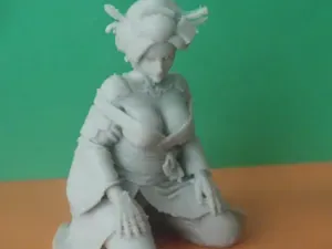 Cyberpunk Geisha Futuristic Japanese