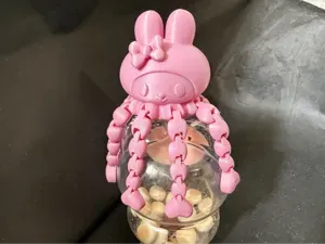 美乐蒂 爱心 活动章鱼 玩具