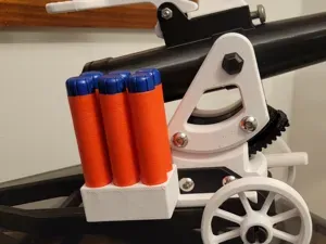 Dart Holder for Alcohol Nerf Cannon