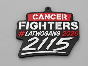 Łatwogang x 2115 x Cancer Fighters - keyring