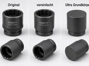 HASKYY Vielzahn Nusskasten 1/2" 8–36 mm STEP