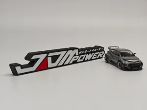 『JDM power』64比例模型立牌 背景牌