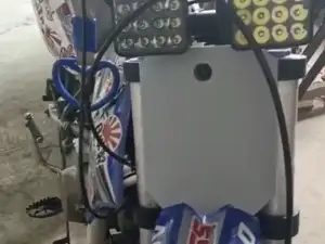 pit bike visor (apollo 125)