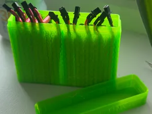 1s lipo fpv battery case with snap fit lid