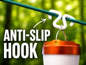 Anti-Slip Camping Rope Hook