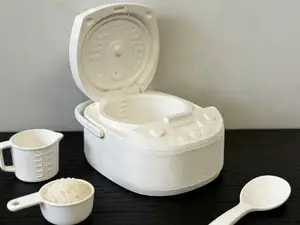 厨房 迷你电饭煲 bjd娃娃 娃屋造景 装饰