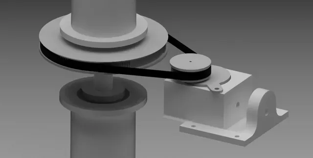 Parametric Motorized Spool Turntable x 3D Scanning — Image 7 of 8